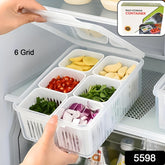 Fridge Storage Box – Freezer & Kitchen Organizer for Vegetables & Food (1 Pc)